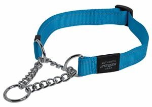 Rogz Utility Obedience Choker Turquoise