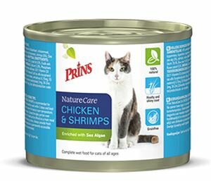 Prins Naturecare Cat Chicken &amp; shrimps 200 g