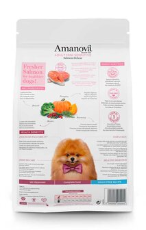 Amanova Adult Mini Sensitive Salmon Deluxe 7 kg Graanvrij