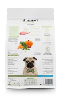 Amanova Puppy Digestive Divine Rabbit 7 kg Graanvrij