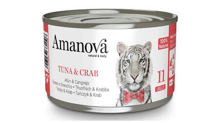 Amanova 11 Tuna &amp; Crab 70 gram