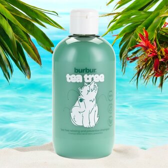 Burbur Vegan Tea Tree  Hondenshampoo  400 ml