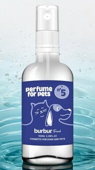 Burbur Parfum Nr. 5 For Pets  Hondenparfum  100 ml