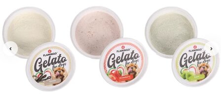 Flamingo Gelato hondenijs Appel 40 gram