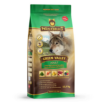 Wolfsblut adult green valley 12,5kg hondenvoer