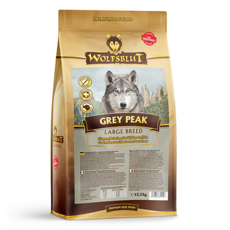 Wolfsblut adult grey peak large breed 12,5kg hondenvoer