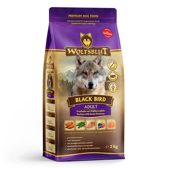 Wolfsblut adult black bird 2kg hondenvoer