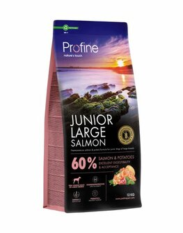 Profine Junior Large Salmon &amp; Potatoes Zalm 12 kg hondenvoer