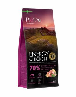 Profine Energy Chicken &amp; Potatoes Kip 12 kg hondenvoer