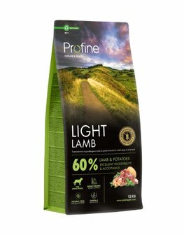 Profine Light Lamb &amp; Potatoes Lam 12 kg hondenvoer