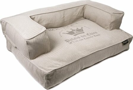 Lex &amp; Max Boutique Hondensofa Zand 100x70x35cm hondenmand