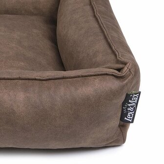 Lex &amp; Max Alaska Hondenmand Taupe 70x55cm