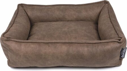 Lex &amp; Max Alaska Hondenmand Taupe 70x55cm