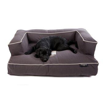 Lex &amp; Max New Classic Hondensofa Grijs 100x70x35 cm