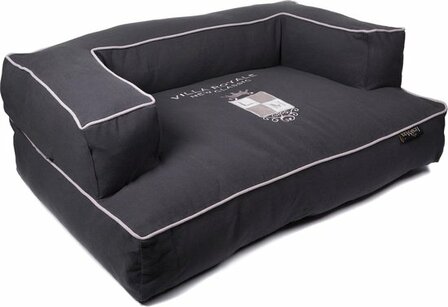 Lex &amp; Max New Classic Hondensofa Grijs 100x70x35 cm