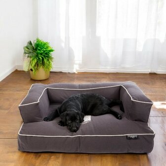 Lex &amp; Max New Classic Hondensofa Grijs 115x75x35 cm