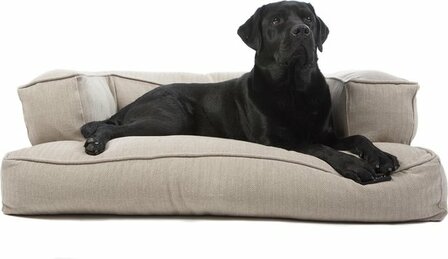 Lex &amp; Max Boutique Orthopedische Hondensofa Zand 100x70x35cm