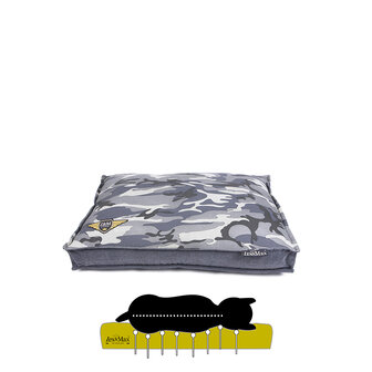 Lex &amp; Max Orthopedisch Army Canvas Hondenbed 120x80 cm