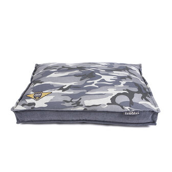 Lex &amp; Max Orthopedisch Army Canvas Hondenbed 90x65 cm