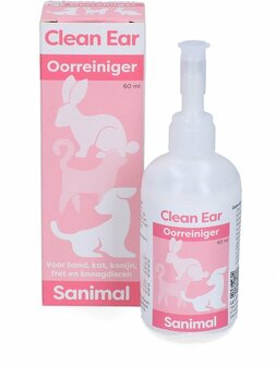 Sanimal Clean Ear Oorreiniger 60 ml