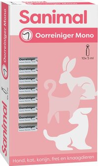 Sanimal Oorreiniger Mono 10x5 ml