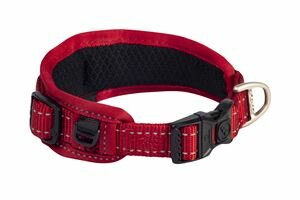 Rogz Utility Padded Halsband Red