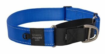 Rogz Utility Control Halsband Blue