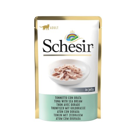 Schesir Cat Tuna & Seabream in Jelly 85 gr