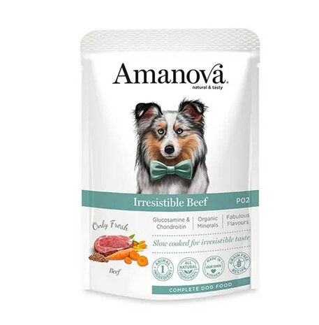 Amanova Adult Irresistible Beef 300 gram Graanvrij natvoer