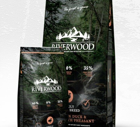 Riverwood Adult Hert & Lam met konijn 12 kg hondenvoer