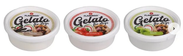 Flamingo Gelato hondenijs Appel 40 gram