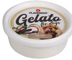 Flamingo Gelato hondenijs Vanilla 40 gram