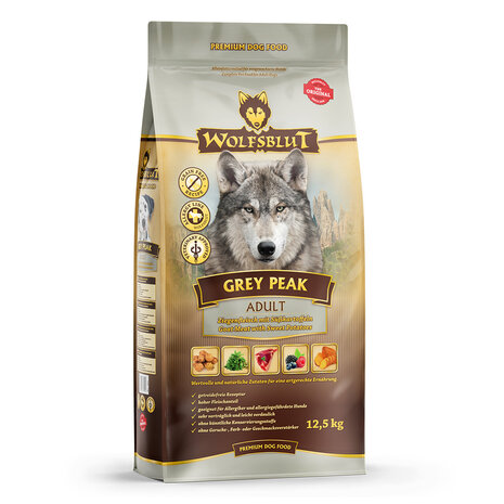 Wolfsblut adult grey peak 12,5kg hondenvoer