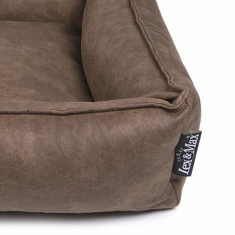 Lex & Max Alaska Hondenmand Taupe 80x65cm