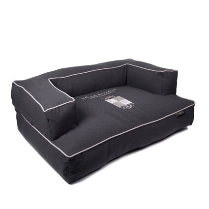 Lex & Max New Classic Hondensofa Grijs 100x70x35 cm