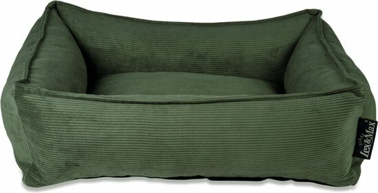 Lex & Max Chicago Hondenmand Groen 70x55 cm