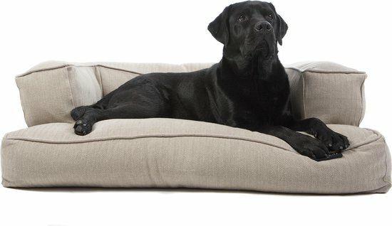 Lex & Max Boutique Orthopedische Hondensofa Zand 100x70x35cm