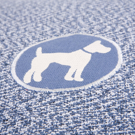 Lex & Max Orthopedisch Dogs Only Hondenkussen 90x65 cm Blauw