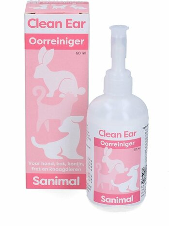 Sanimal Clean Ear Oorreiniger 60 ml